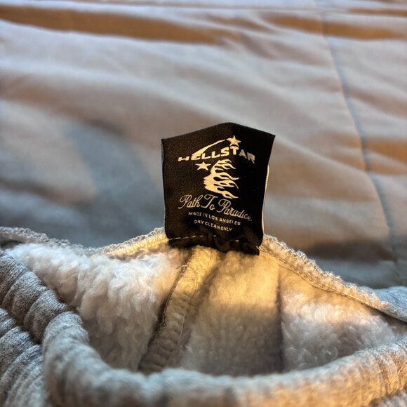 Hellstar Grey Flare Sweatpants - Picture 5 of 7